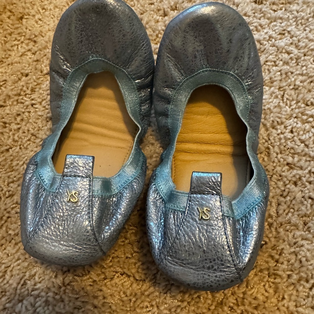 Yosi Samra Blue Women’s Shoe - Picture 4 of 7